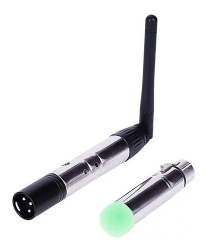 Wireless DMX Transmitter and Receiver Loamlin with Power Sources - Cable-Free Solution 0