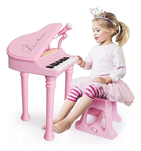 Love & Mini Piano Toy Keyboard Para Niños Regalo De Cumpleaños 0