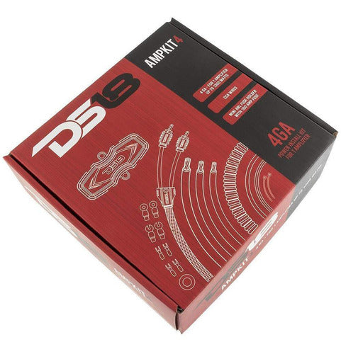 DS18 Amplifier Kit 4 GA 1300 W 2