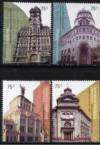 2003 Architecture - Palaces - Argentina (Stamps) MNH 0