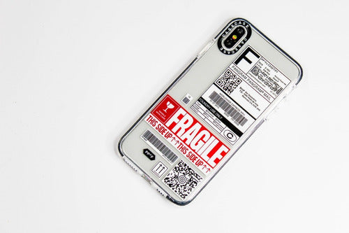 Ticket Fragile Case for iPhone X / Xs + Tempered Glass 1