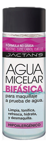 Agua Micelar Bifásica Desmaquillante No Graso Jactans 0