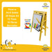 Tio Pocho Arte Double-Sided Kids Easel with Acrylics and Fibers 1