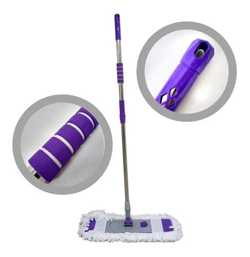 Annie's Home Extendable Floor Mop 106 to 140 cm 4