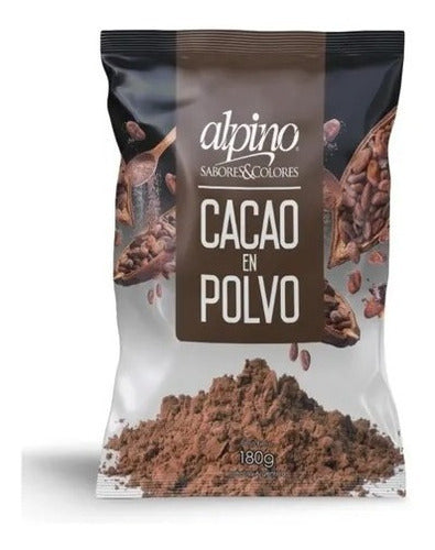 Alpino Bitter Cocoa Powder 180g 0