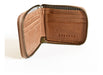 Leather Wallet with Zipper Luanda by Mârsago 18