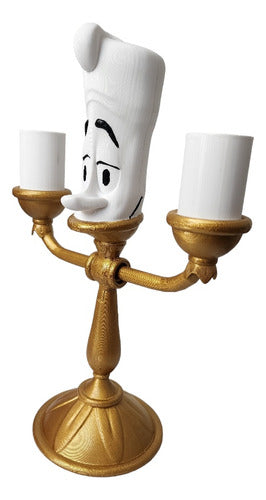 Lumiere 30cm Candelabra Beauty and the Beast Ornament by My3d 2