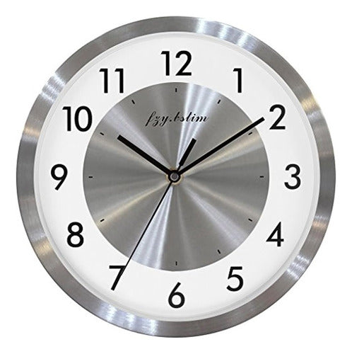 Fzybstim Non Ticking Silent Wall Clock Decorative Quartz Reloj 1