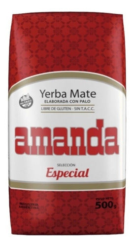 Amanda Yerba Mate Selección Especial 500g Pack of 10 0