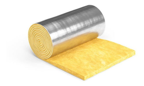 Glass Wool Insulation Silver 50mm Air Conditioning 0