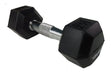 TWS 2.5 Kg Rubber Hexagonal Dumbbell 1