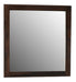 Minda Wengue Smooth Frame Bathroom Mirror 65x80 0