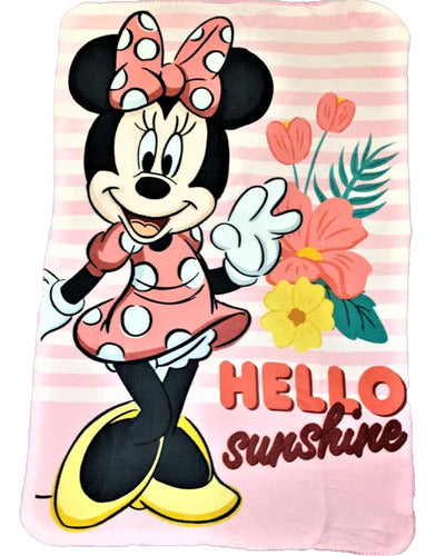 MinnieMouse Cozy Wool Blanket 40 x 60 (Minnie Face) 0