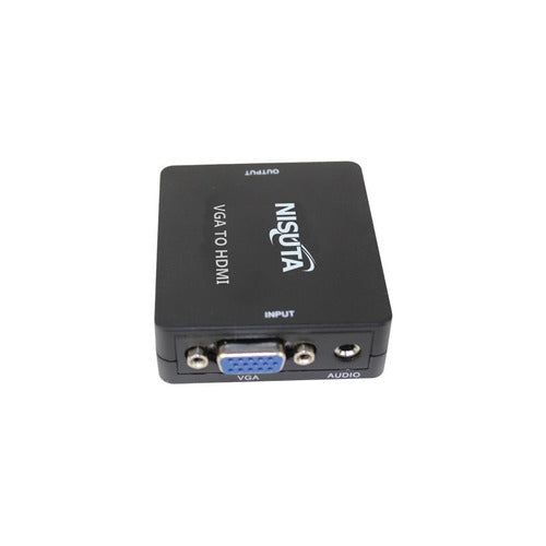 Nisuta VGA to HDMI 1080P Audio Adapter 1