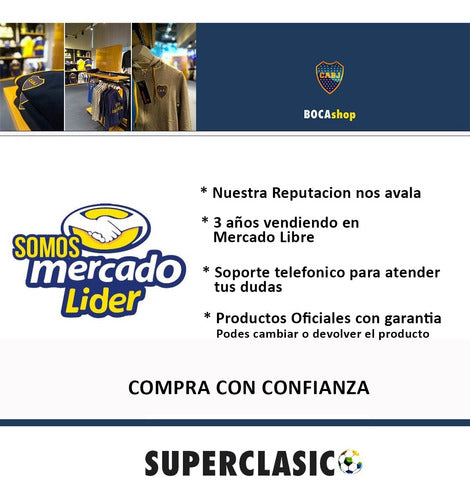 Kids Boca Juniors Cabj T-shirt Official License!! 2