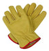 Yellow Split Leather Glove 1/2 Walk - 24 Pairs Offer 0