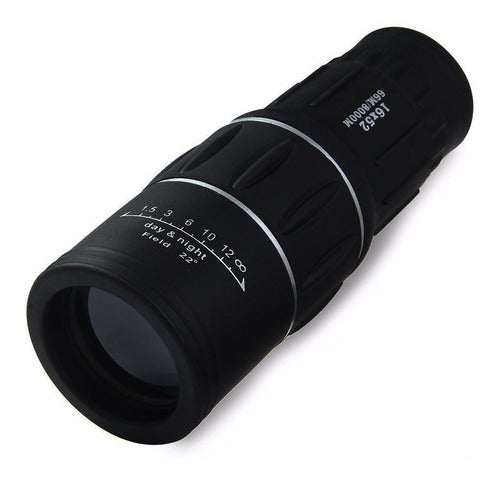 Monocular 16x52 - 16 Aumentos X Lente 52 Mm - Con Estuche 0