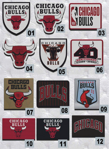 Parche Termoadhesivo Escudo Nba Chicago Bulls 0