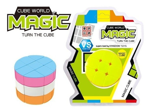 Juegos y Juguetes Cube World Magic Cubo Magico Cilindro 1