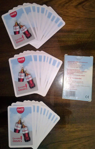 Cartas Coca Cola Importadas De Hungría Edición Limitada 2