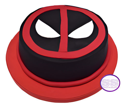 Torta Deadpool - Ideal Para Cumpleaños ! 0