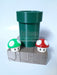 Decorative Super Mario Bros 3D Printed Pencil Holder with 2 Mushrooms 2
