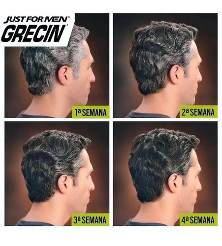 Shampoo Grecin Control Gx + Tinta Grecin 5 Gel Barba Y  Bigo 2