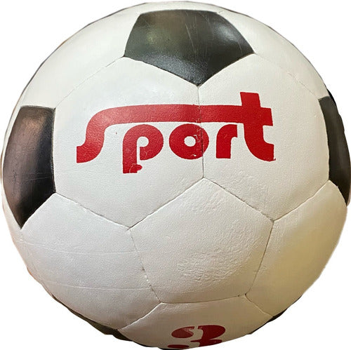 Papi Sport Soccer Ball Natural Leather Futsal N°3 Half Bounce 1