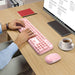 V2020 - Teclado Inalámbrico Rosa Con Teclas 6