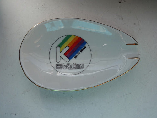 Korting Antique Television Advertising Ashtray 1