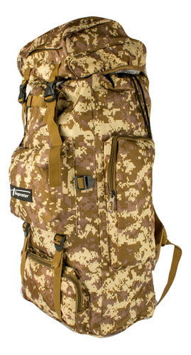 Ferniplast Camouflage Travel Camping Backpack 64cm X 33cm 1