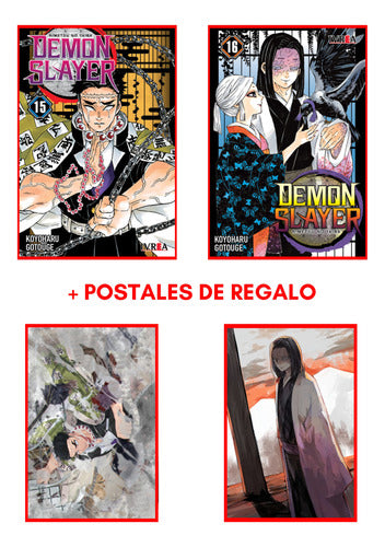 Ivrea Demon Slayer - Kimetsu No Yaiba 15 & 16 - Manga 0