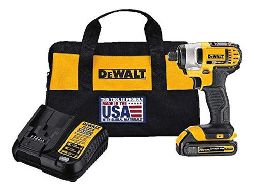 Dewalt Kit De Destornillador De Impacto De 20 V Máx., 1/4 De 0