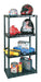 São Bernardo Plastic Shelving Unit with 4 Rigid Modular Shelves 1