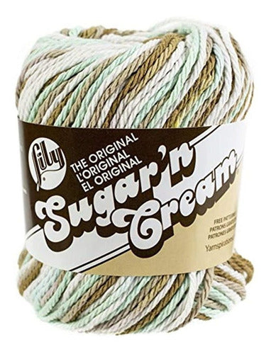 Lily Yarn Sugar'n Cr Ombre Surf Sand, Surf & Sand 0