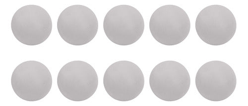 Grey Balls, 10 Peças De Espuma Eva De 65 Mm, Prática De Espu 0