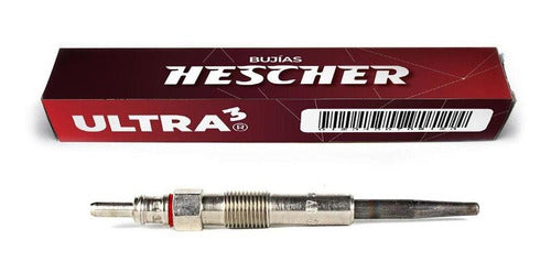 Hescher Preheating Glow Plug HU-302 for BMW 120 2.0 TD M47N204D4 0