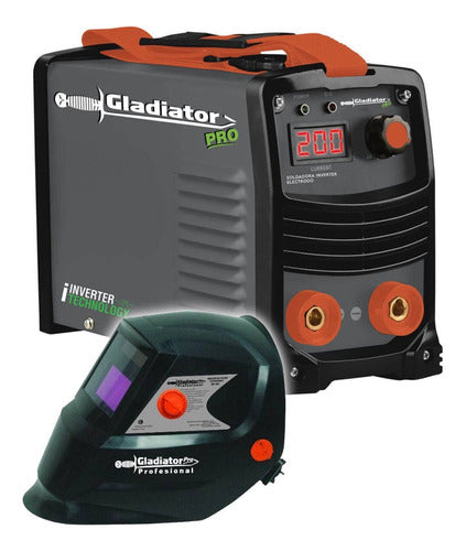 Gladiator Pro Soldadora Inverter 200A + Mascara Regalo - Ynter 0