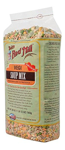 Bob's Red Mill Veggie Soup Mix 28 Ounces Pack of 4 3