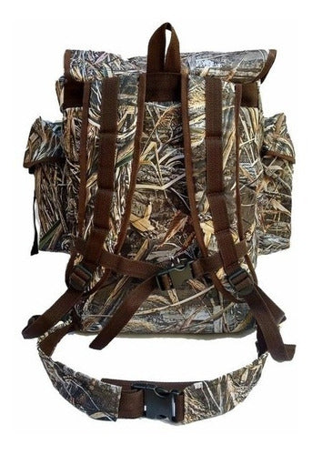 Savage Tactical Backpack 40L Camo Leaf El Jabali 2