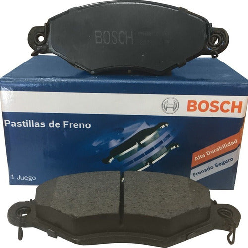 Discos De Freno Del + Pastillas Bosch P/ Peugeot 206 1.9 D 2