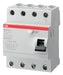 ABB Disyuntor Diferencial 4x 40A 30mA 4M FH204 0