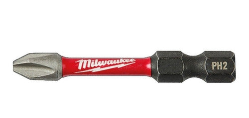 Milwaukee 5 Puntas Ph2 Alto Impacto Imantadas 2x9 + 3x5cm 2