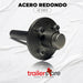 Punta De Eje Para Trailers - Acoplados (Centro Fiat) 300 Kg 2