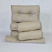 Complete Chenille Tear-Resistant Daybed Kit, 3 Cushions, 2 Caramel Rolls, and Cover 42