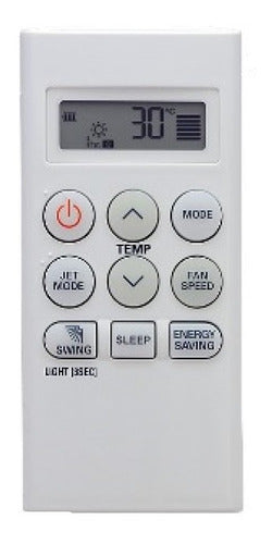 Remote Control Air Conditioner Compatible with LG 855 Zuk 0