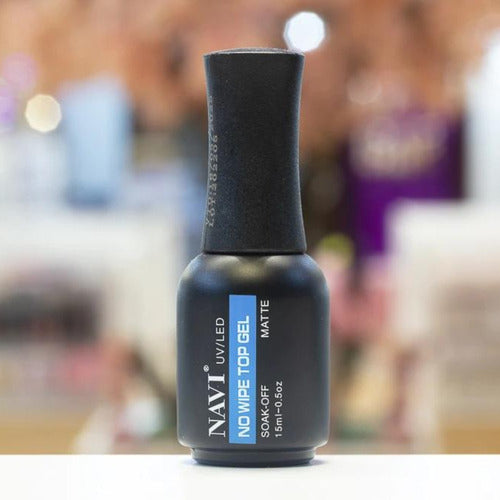 Navi No Wipe Top Coat Gel Semi-Permanent UV/LED 15ml 1