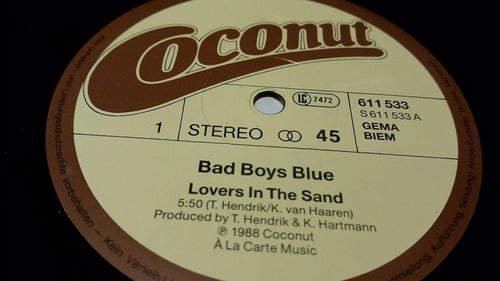 Bad Boys Blue Lovers In The Sand Vinilo Maxi Germany 1988 1