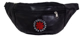 QSR Red Hot Chili Peppers Embroidered Leather Fanny Pack 1