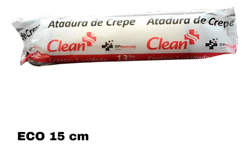 Atadura Crepom Economic 15 Cm X 1,8 Mt Com 12 Und - Clean 1